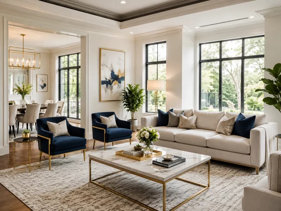 Bright, well-appointed living space in a Village West managed home